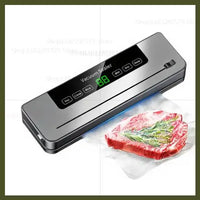 Electric Vacuum Sealer Built-In Cutter Knife Dry/Wet Food Sealed Packaging Kitchen Food Preservation Vacuum Packaging Machine
