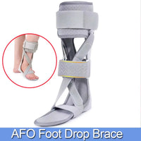 AFO Brace Drop Foot Support Splint -Medical Drop Foot Postural Correction Brace-For Fracture, Sprains,Foot Varus Orthosis Brace