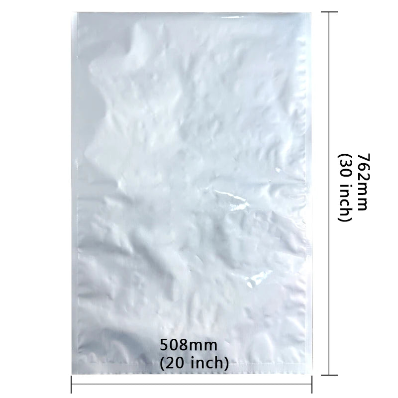 10 Packs 5 Gallon Mylar Bags Resealable Aluminum Foil Bags For Long Term Food Storage Food Grade and Light Proof (20’’x30'') - Seeds-or-Survival