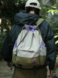 Miyagawa 2024 Versatile Lightweight Backpack with Drawstring for Outdoor Mountaineering, Large Capacity Travel Bags