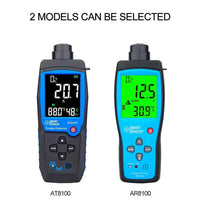 Digital Oxygen Meter O2 Gas Detector Sound Light Alarm Gas Monitor Air Quality Meter with Temperature LCD Display