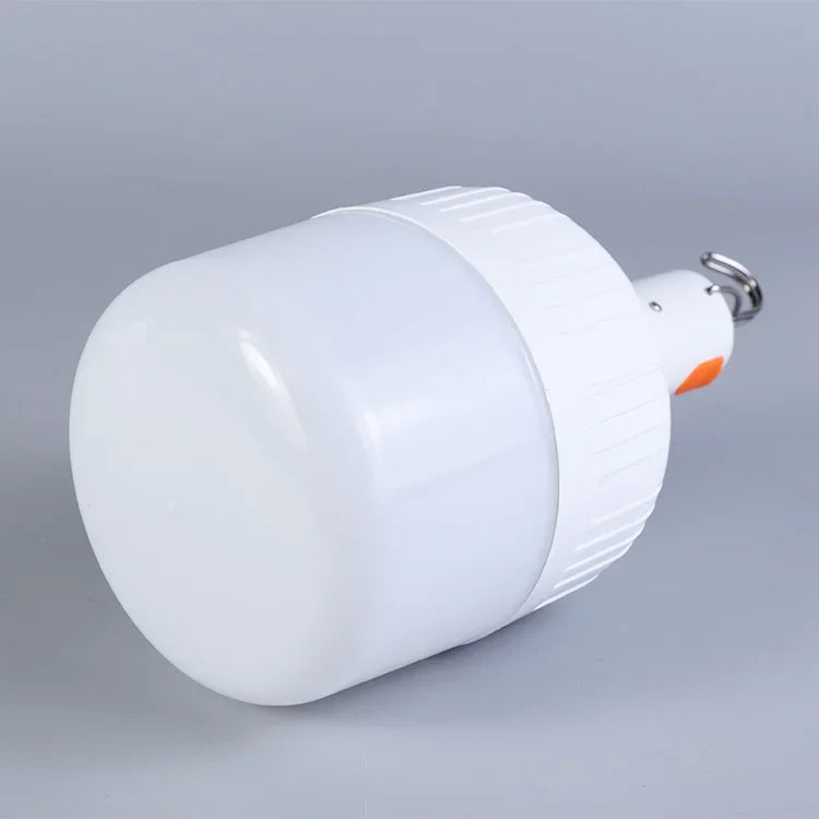 200W 80W 60W High Power LED Camping Light Rechargeable Portable Lanterns Outdoor Emergency BBQ Tent Lighting Lamp Bulb with Hook