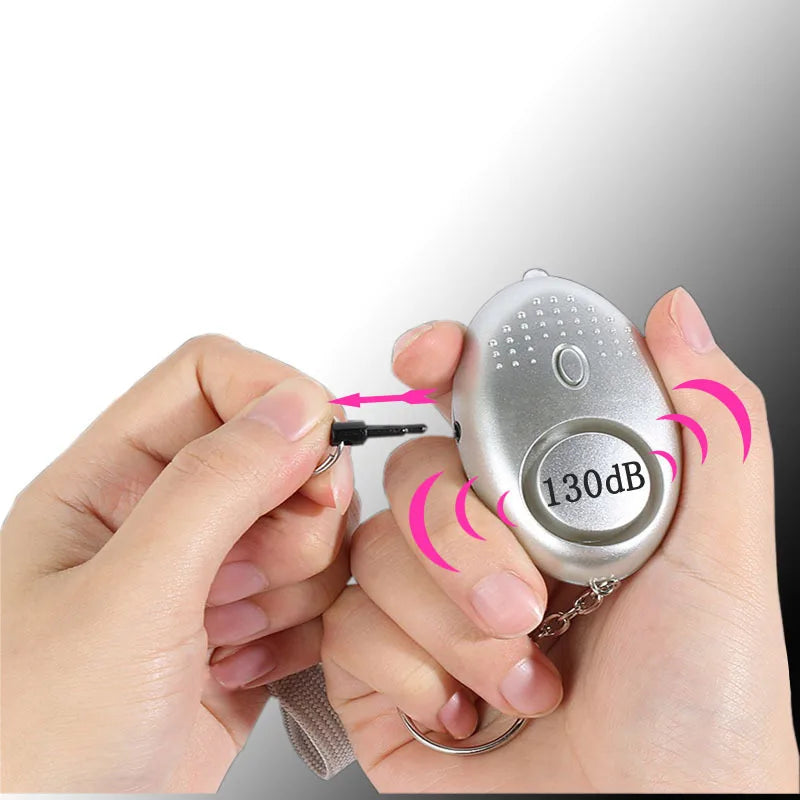 130db Self Defense Alarm Personal Defense Siren Anti-attack Security for Women Kids Personal Security Loud Alert Attack Panic - Seeds-or-Survival