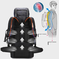 90L Waterproof Hiking Backpack Camping Rucksack Large Capacity Travel Outdoor Sports Bag for Trekking Camping Equipment - Seeds-or-Survival