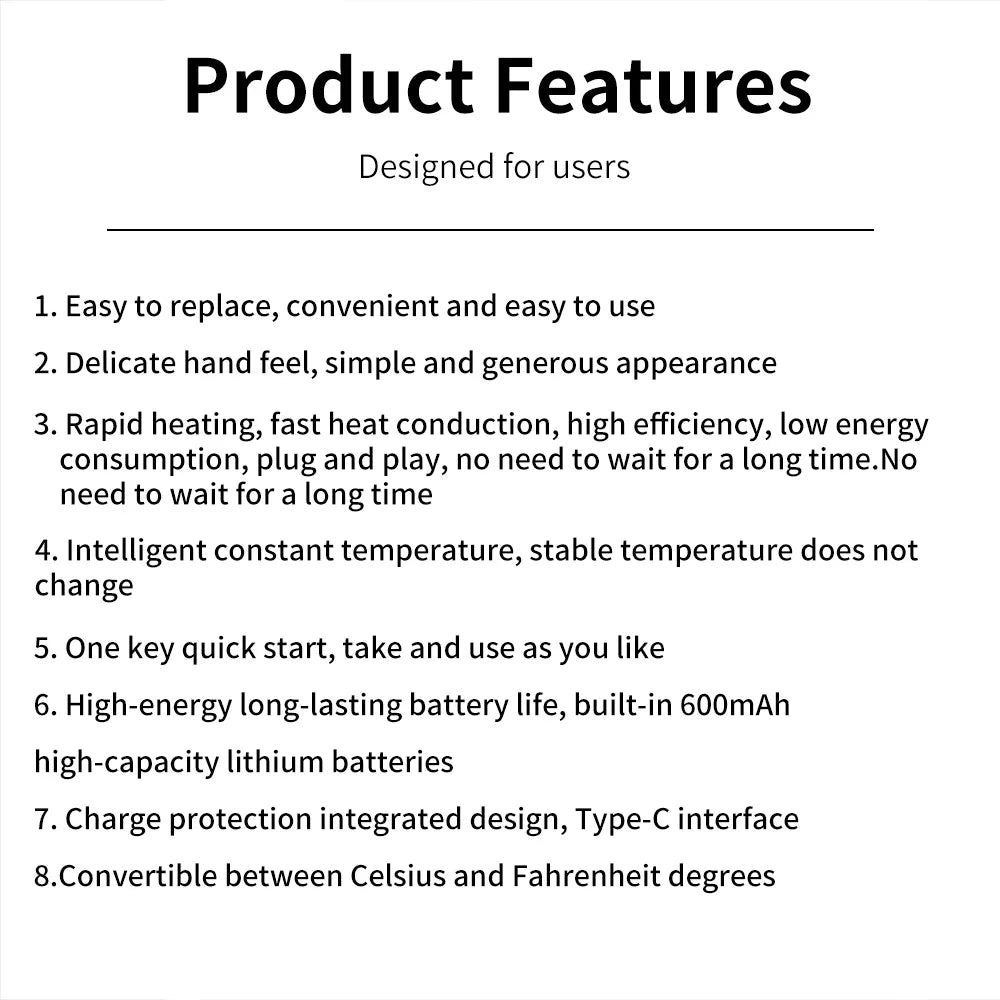 Multifunctional USB Digital Electric Soldering Iron Set Temperature300-450℃ Adjustable Type-C Interface Solder Welding Iron Tool