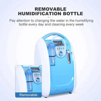 24hours Continuous 5L Portable Oxygen Generator & Concentrator Indoor/Outdoor Oxygen Chamber