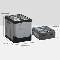 Portable Camping Foldable Toilet Collapsible Portable Potty for Camping Road Trips Emergency Car Use
