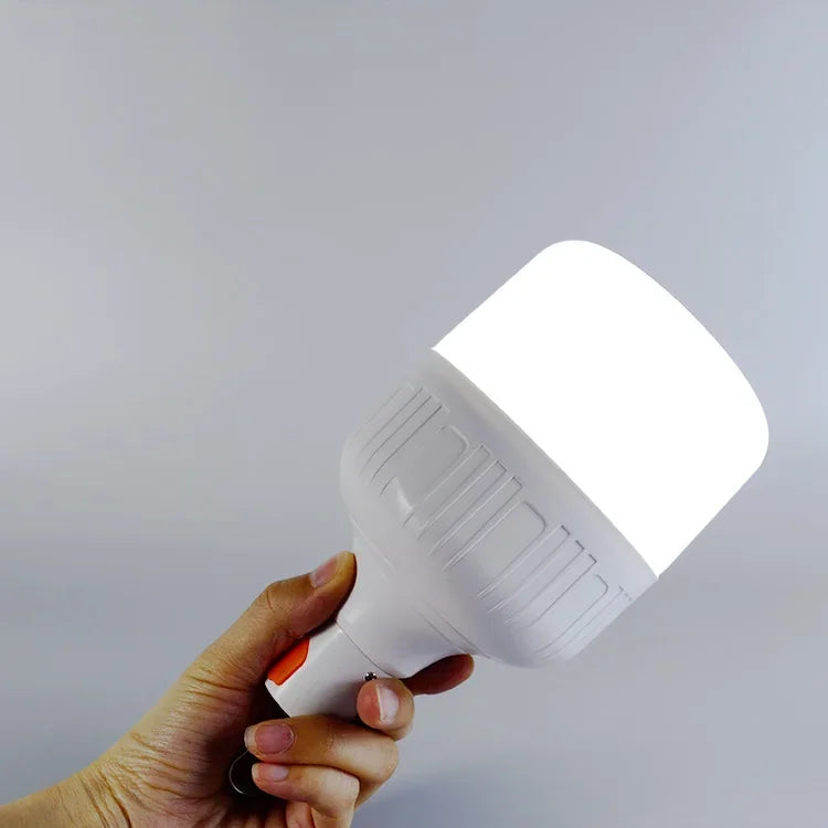 200W 80W 60W High Power LED Camping Light Rechargeable Portable Lanterns Outdoor Emergency BBQ Tent Lighting Lamp Bulb with Hook