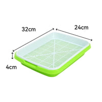 Germination Tray Seed Germination Tray Seedling Tray Wheatgrass Seed Planting Soilless Cultivation Planting Pot