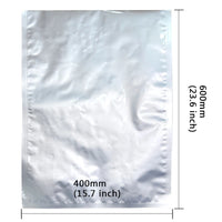10 Packs 5 Gallon Mylar Bags Resealable Aluminum Foil Bags For Long Term Food Storage Food Grade and Light Proof (20’’x30'') - Seeds-or-Survival
