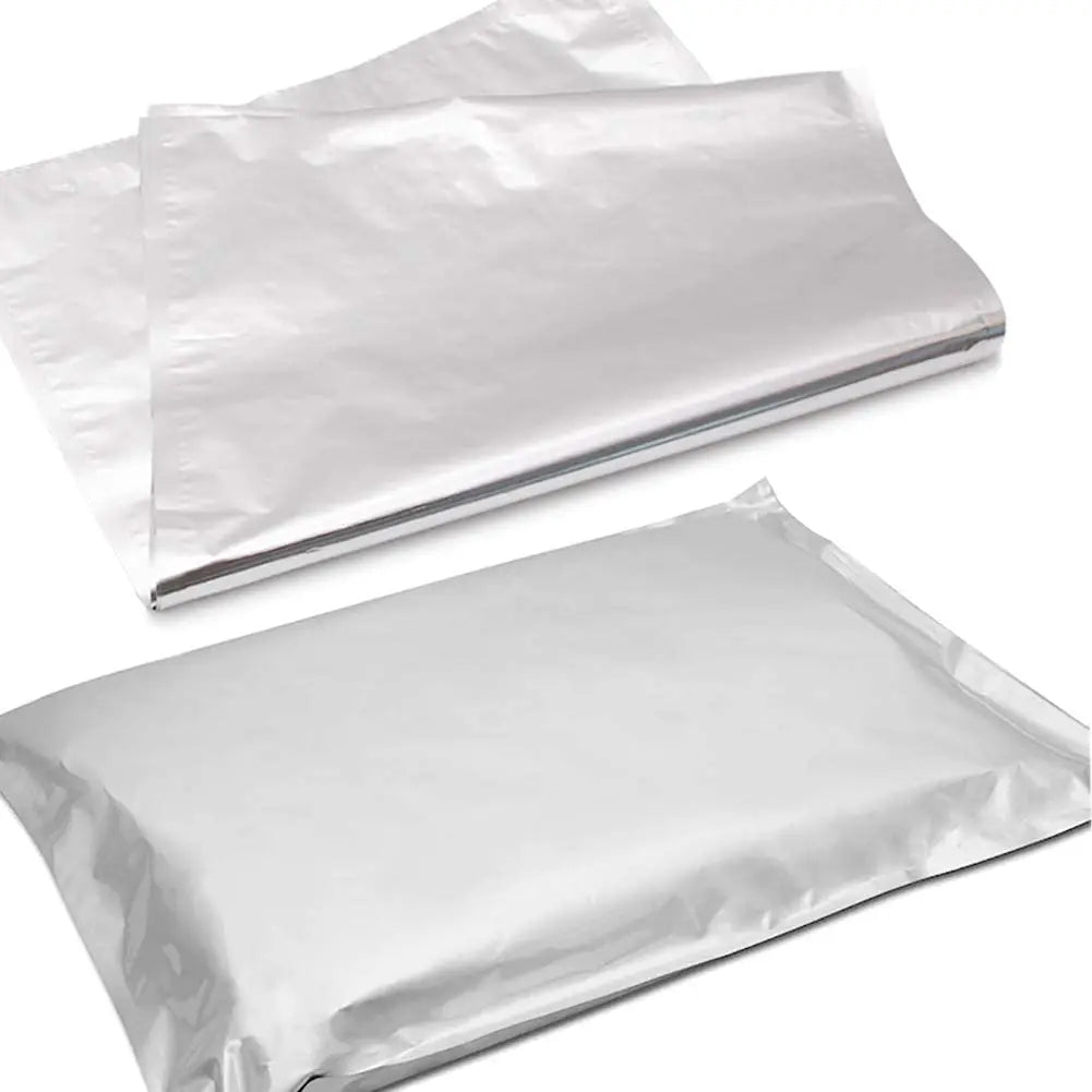 10 Packs 5 Gallon Mylar Bags Resealable Aluminum Foil Bags For Long Term Food Storage Food Grade and Light Proof (20’’x30'') - Seeds-or-Survival
