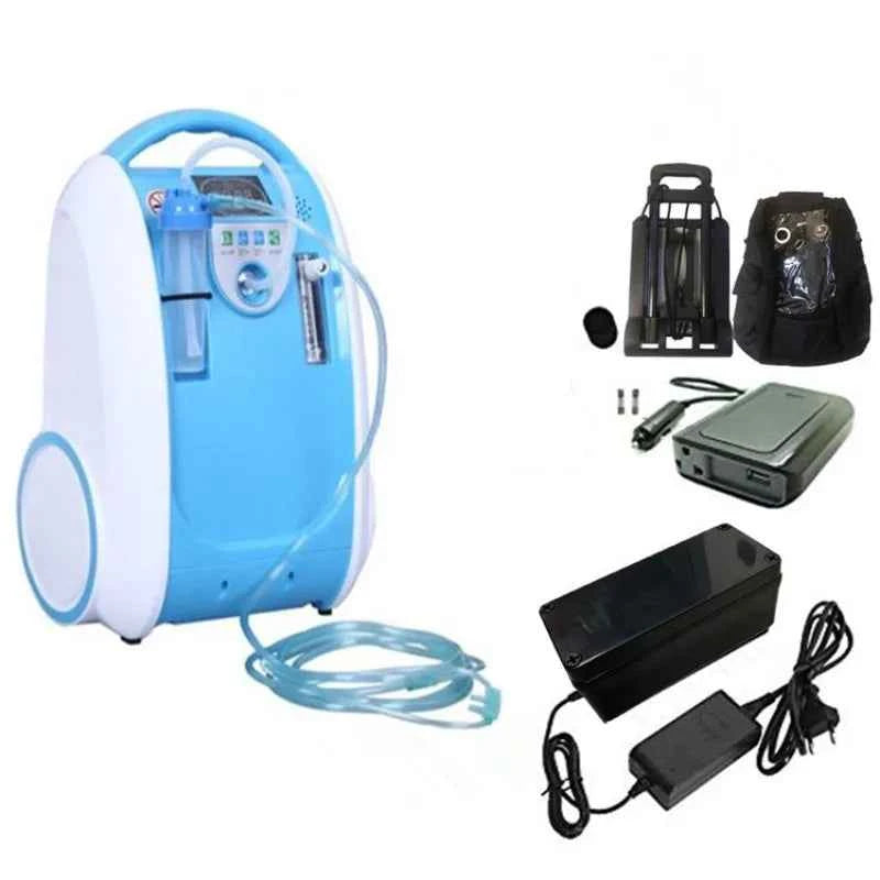 24hours Continuous 5L Portable Oxygen Generator & Concentrator Indoor/Outdoor Oxygen Chamber