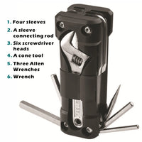 Multifunctional Combination Tool Outdoor Camping Bicycle Bike Motorcycle Multitool Wrench Screwdriver Hex Screw Driver Motor Kit