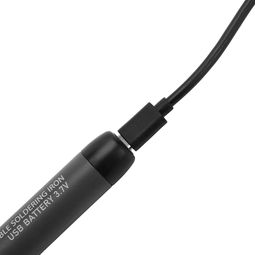 Multifunctional USB Digital Electric Soldering Iron Set Temperature300-450℃ Adjustable Type-C Interface Solder Welding Iron Tool