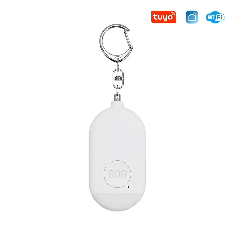Kids Elderly Women Emergency SOS Personal Alarm Self Defense Keychain- Panic Button Or Pull Pin Alert Device 130 DB Loud Safety