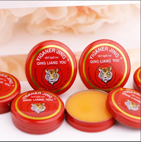 5/10/30pcs  Yiganerjing Qingliangyou Tiger Essential Balm Oil 3g
