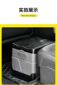 Portable Camping Foldable Toilet Collapsible Portable Potty for Camping Road Trips Emergency Car Use