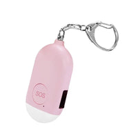 Kids Elderly Women Emergency SOS Personal Alarm Self Defense Keychain- Panic Button Or Pull Pin Alert Device 130 DB Loud Safety