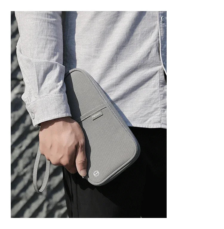 Cardholder Travel Wallet for Family Passport Holder Waterproof Document Case Organizer Travel Accessories Cover Document Bag