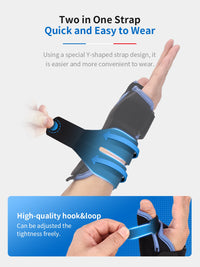 VELPEAU Wrist Brace for Arthritis Pain and Sprain Stable and Breathable Wrist Splint with Thumb Support for Men and Women