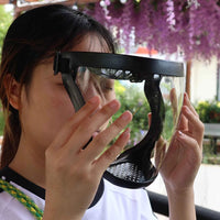 Work Protection Mask Full Face Protector Shield Transparent Facial Protector Face Protective Screen Motorcycle Accessories