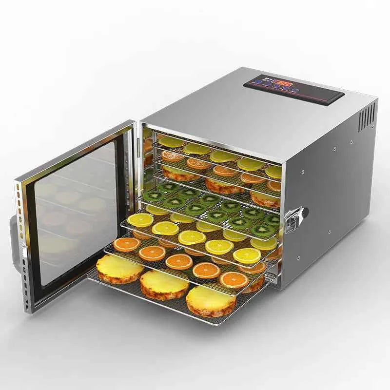 8L Food Dehydrator Portable Household And Commercial Air Dryer Food Machine for Dried Fruit Vegetables Meat Snacks for Pets