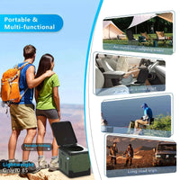 Portable Camping Foldable Toilet Collapsible Portable Potty for Camping Road Trips Emergency Car Use