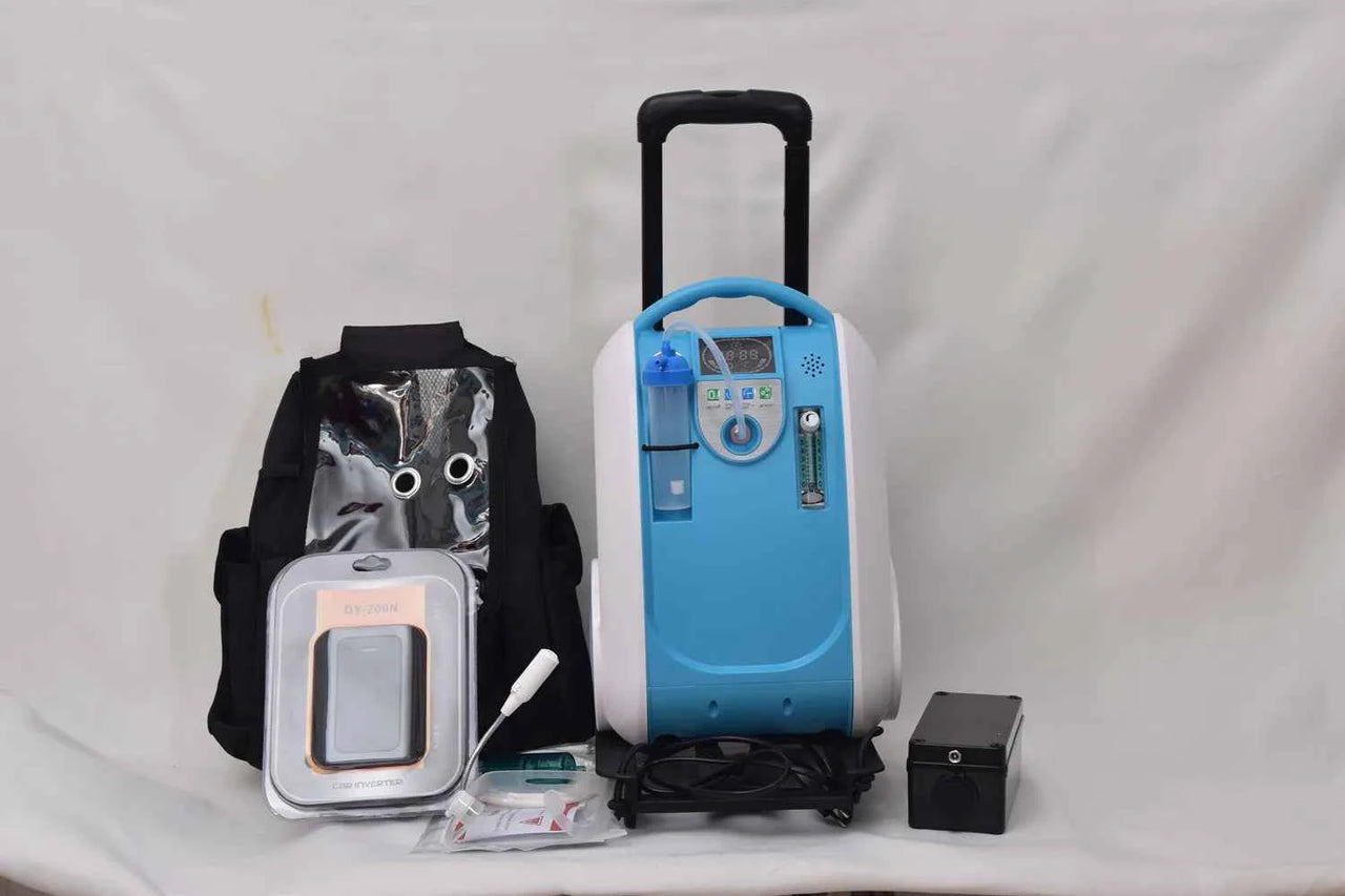 24hours Continuous 5L Portable Oxygen Generator & Concentrator Indoor/Outdoor Oxygen Chamber