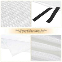 Fire Flame Retardant Emergency Blanket Survival Shelter Safety Cover Fire Extinguisher Reusable Fireproof Mat