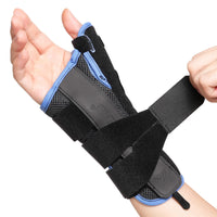 VELPEAU Wrist Brace for Arthritis Pain and Sprain Stable and Breathable Wrist Splint with Thumb Support for Men and Women