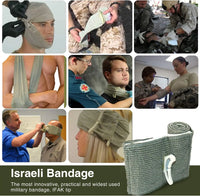 Comprehensive first aid trauma kit with first aid bandage, durable tourniquet, triangle bandage, disinfectant pad, scissors - Seeds-or-Survival