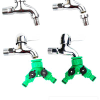 Y-type Shunt Valve Garden Irrigation System Water Splitter 2 Way Y Shape Quick Connector Water Tap Adapter Water Controller
