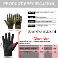 Outdoor Hunting Camping Protective GlovesTactical Fighting BoxingGloves Mountaineering Gloves Wilderness Survival Equipment - Seeds-or-Survival