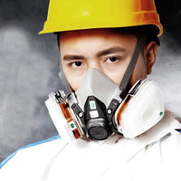 3M 6200 Mask or 9in1 6200 Half Facepiece Gas Mask Respirator With 6001/2091 Filter Fit Painting Spraying Dust Proof