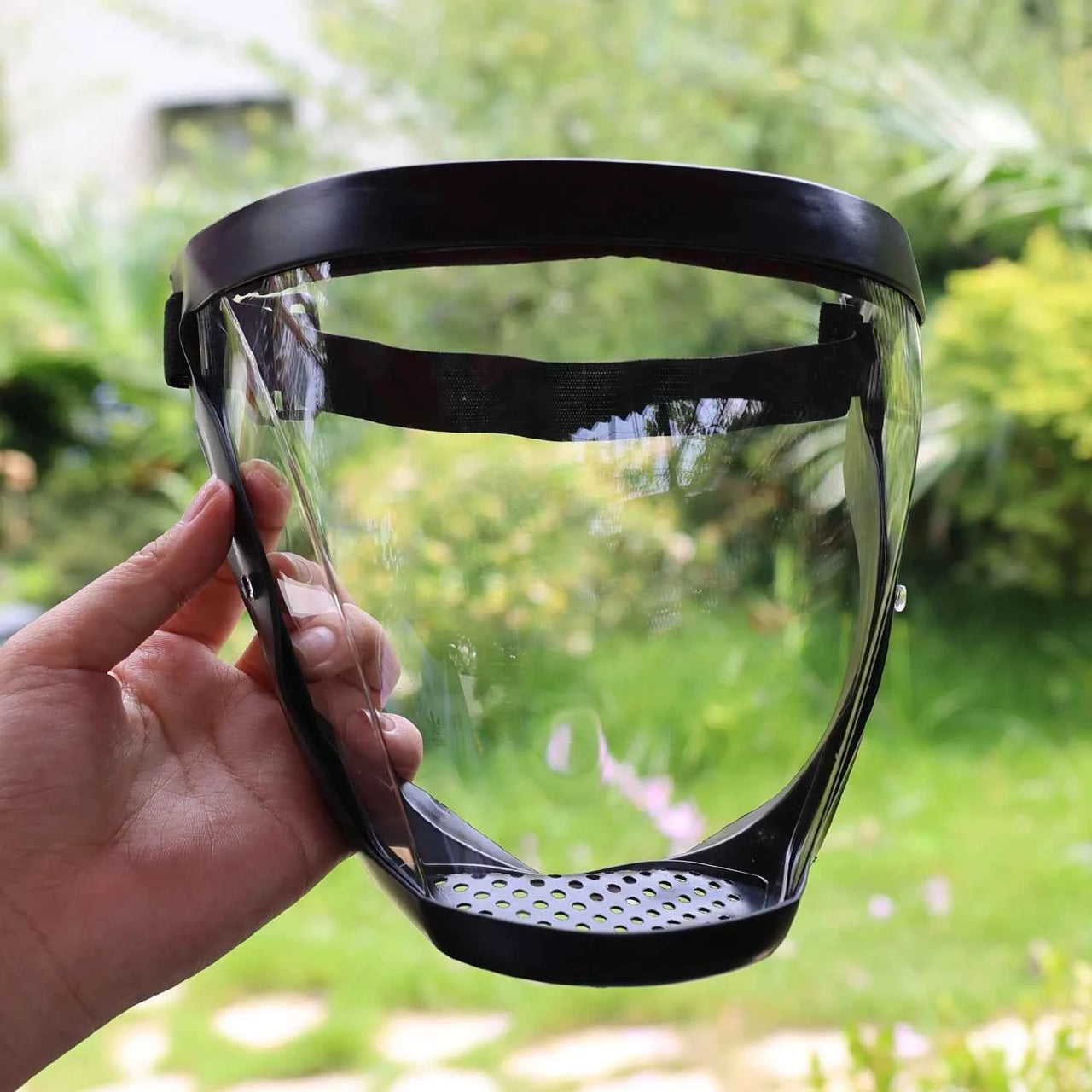 Work Protection Mask Full Face Protector Shield Transparent Facial Protector Face Protective Screen Motorcycle Accessories