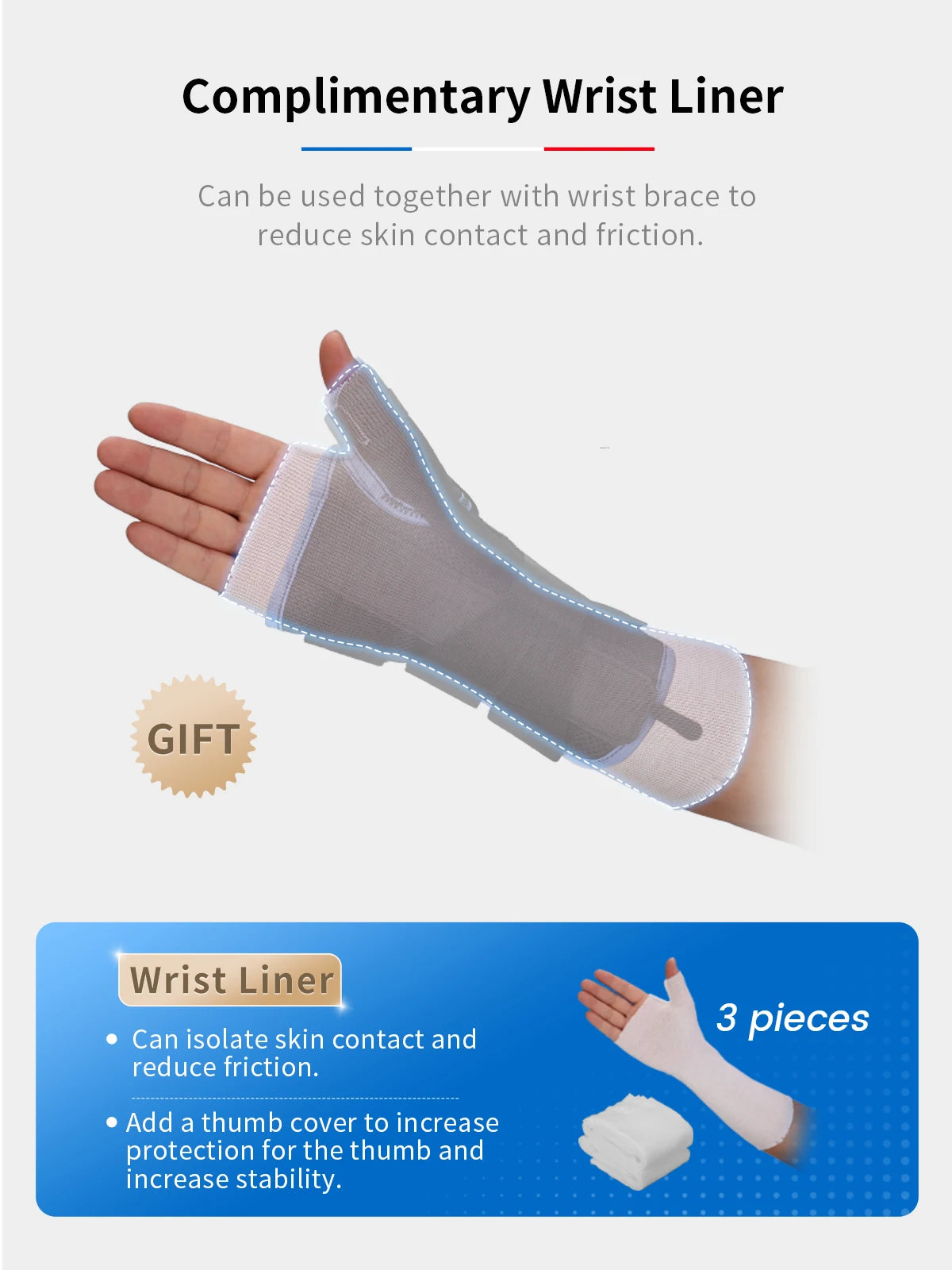 VELPEAU Wrist Brace for Arthritis Pain and Sprain Stable and Breathable Wrist Splint with Thumb Support for Men and Women