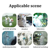 Hazardous Chemicals Liquid Proof Sulfuric Acid And Alkali Resistant Work Suit Coverall.