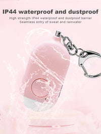 Kids Elderly Women Emergency SOS Personal Alarm Self Defense Keychain- Panic Button Or Pull Pin Alert Device 130 DB Loud Safety