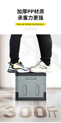 Portable Camping Foldable Toilet Collapsible Portable Potty for Camping Road Trips Emergency Car Use