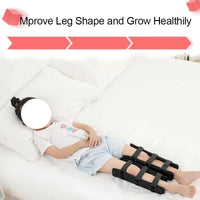 Adjustable O/X Leg Shape Correction Strap Leg Internal External Rotation Varus Valgus Straightening Tool For Adult and Child