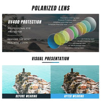 KINGSEVEN Mirror Lens Sunglasses Men Women Driving UV400 Polariz Glasses Matte Frame Male Female Fishing Causal Outdoor Eyewear - Seeds-or-Survival
