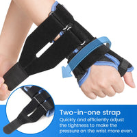 VELPEAU Wrist Brace for Arthritis Pain and Sprain Stable and Breathable Wrist Splint with Thumb Support for Men and Women