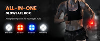 Wsdcam Personal LED Emergency Night Light + Press Tap Fast Alarm Type-C Charging 130dB Safety Self Defense Alarm with Key Chain
