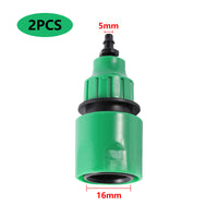 Y-type Shunt Valve Garden Irrigation System Water Splitter 2 Way Y Shape Quick Connector Water Tap Adapter Water Controller