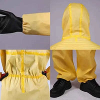 Hazardous Chemicals Liquid Proof Sulfuric Acid And Alkali Resistant Work Suit Coverall.