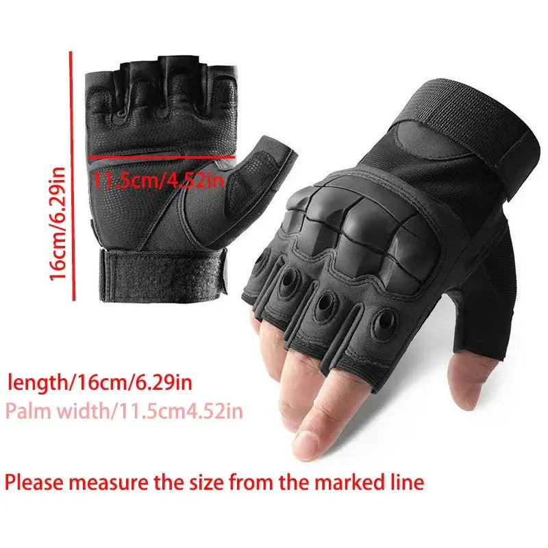 Outdoor Hunting Camping Protective GlovesTactical Fighting BoxingGloves Mountaineering Gloves Wilderness Survival Equipment - Seeds-or-Survival