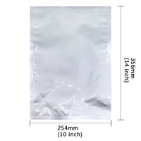 10 Packs 5 Gallon Mylar Bags Resealable Aluminum Foil Bags For Long Term Food Storage Food Grade and Light Proof (20’’x30'') - Seeds-or-Survival