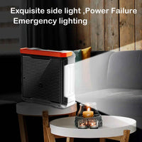 Solar Panel Generator Kit with 3 LED Bulbs Bluetooth Radio Speaker for Outdoor Camping Emergency Power Supply