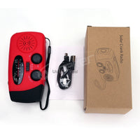 Woopker Emergency Radio 20000mAh XSY-350 FM Radio AM/WB/NOAA Weather Dual USB Rechargeable Solar SOS Alarm Power Bank Flashlight