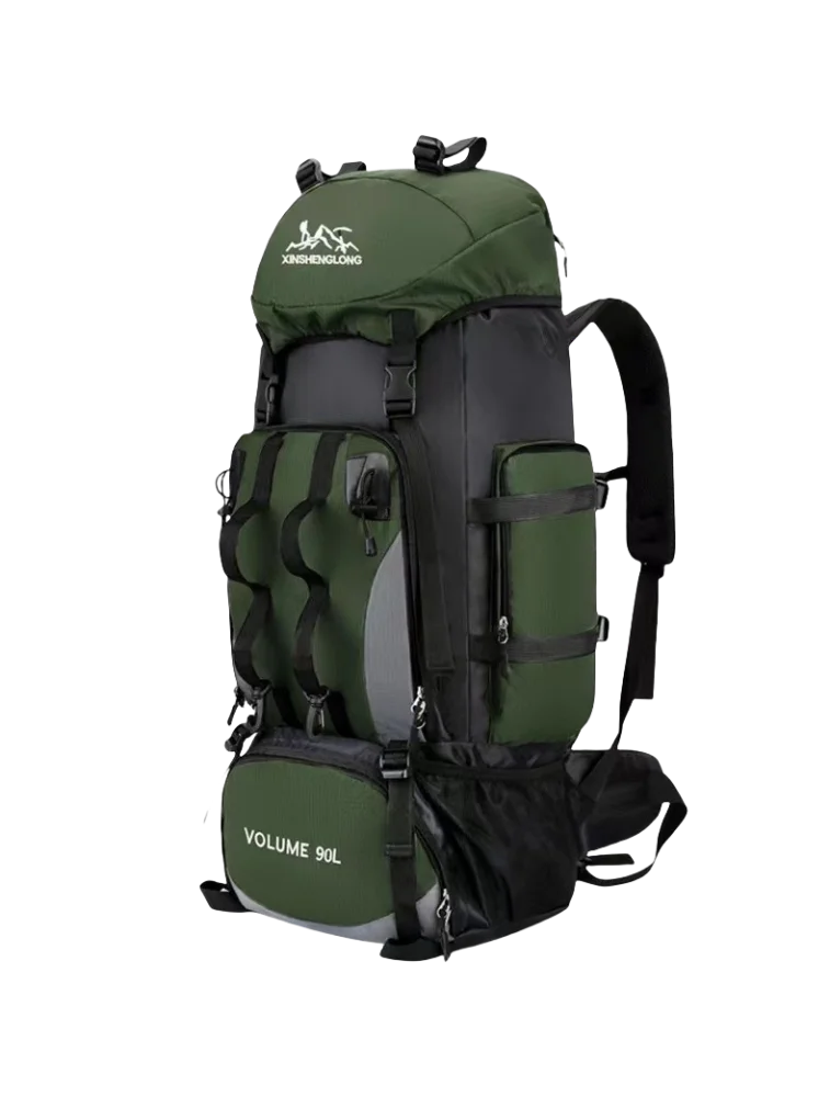 90L Waterproof Hiking Backpack Camping Rucksack Large Capacity Travel Outdoor Sports Bag for Trekking Camping Equipment - Seeds-or-Survival